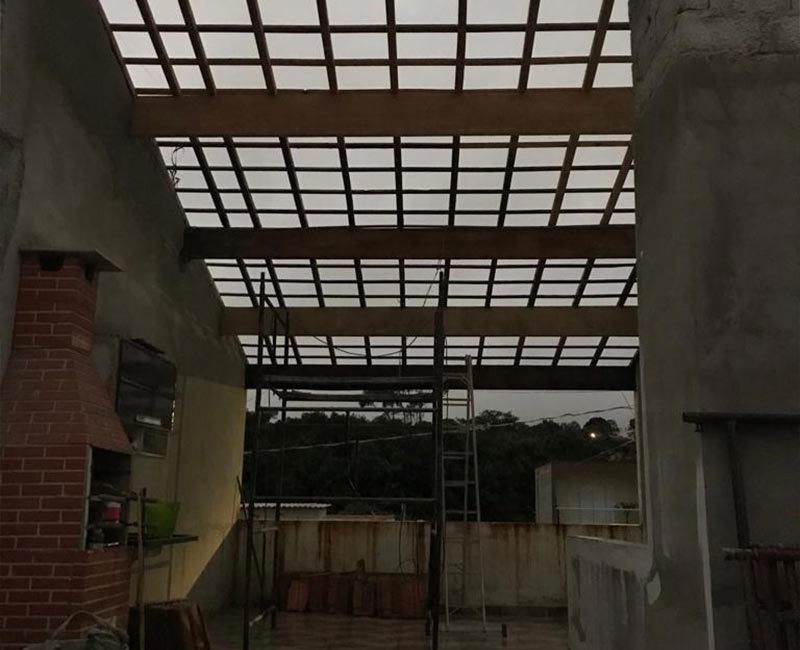 Recuperação de telhados e coberturas