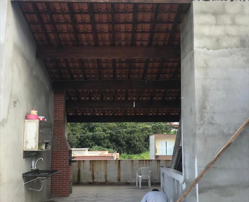 Recuperação de telhados e coberturas